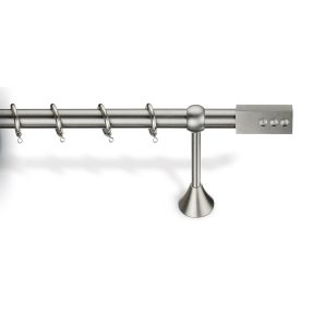 Κουρτινόξυλο Μεταλλικό Φ25 Viobrass 7003 Νίκελ Ματ 160cm Κουρτινόξυλο Μεταλλικό Φ25 Viobrass 7003 Νίκελ Ματ 160cm