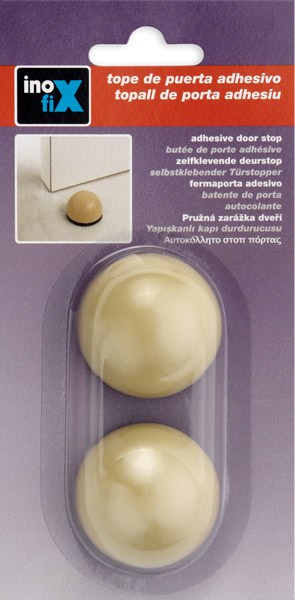 Στοπ πόρτας Inofix 2033-6 Αυτοκόλλητο Μπεζ 2 τμχ 27x40x40 mm Στοπ πόρτας Inofix 2033-6 Αυτοκόλλητο Μπεζ 2 τμχ 27x40x40 mm
