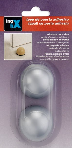 Στοπ πόρτας Inofix 2033-7 Αυτοκόλλητο Γκρι 2 τμχ 27x40x40 mm Στοπ πόρτας Inofix 2033-7 Αυτοκόλλητο Γκρι 2 τμχ 27x40x40 mm