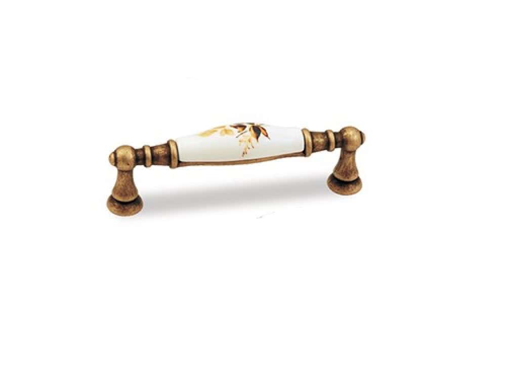 Convex 699 Λαβίτσα επίπλου Ματ Αντικέ 96mm Άνθος Convex 699 Λαβίτσα επίπλου Ματ Αντικέ 96mm Άνθος