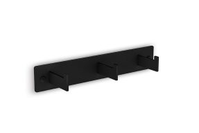 Κρεμάστρα Conset 1171 Μαύρη 3 Θέσεων Μεταλλική 21x4x5 cm Κρεμάστρα Conset 1171 Μαύρη 3 Θέσεων Μεταλλική 21x4x5 cm