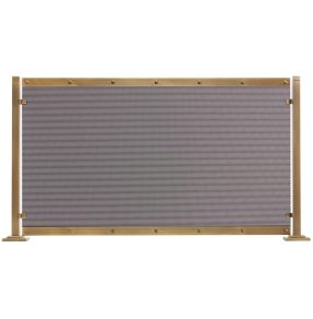Κάλυψη Τζακιού Zogometal 574 Μπρονζέ/'Ορο 52x98 cm Κάλυψη Τζακιού Zogometal 574 Μπρονζέ/'Ορο 52x98 cm