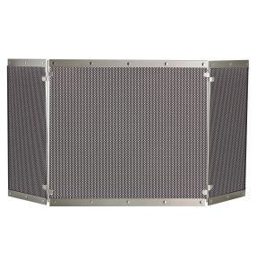 Κάλυψη Τζακιού 576 Νίκελ Ματ/Χρώμιο 50x 23+54+23cm Κάλυψη Τζακιού 576 Νίκελ Ματ/Χρώμιο 50x 23+54+23cm