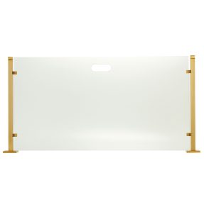 Κάλυψη Τζακιού Zogometal 559 Γυάλινη-Όρο Ματ 52x91cm Κάλυψη Τζακιού Zogometal 559 Γυάλινη-Όρο Ματ 52x91cm