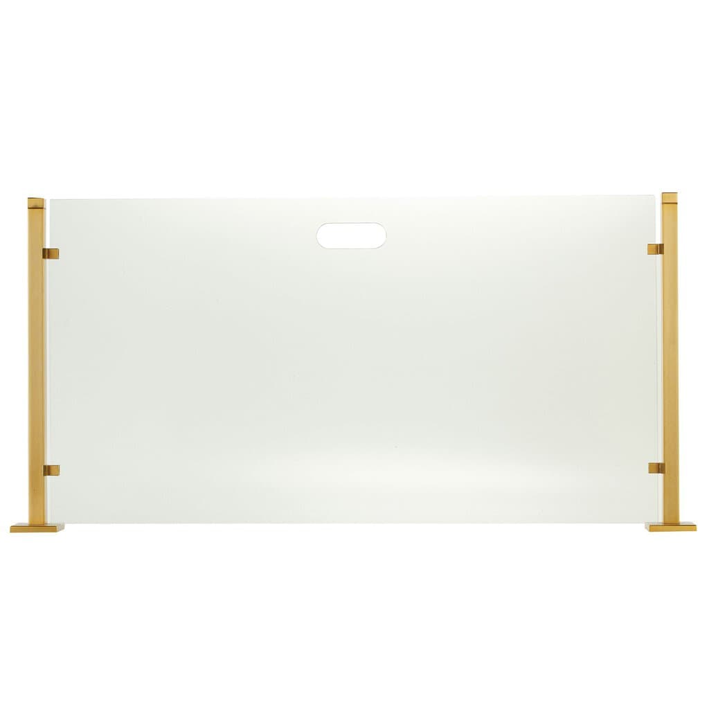 Κάλυψη Τζακιού Zogometal 559 Γυάλινη-Όρο Ματ 52x91cm Κάλυψη Τζακιού Zogometal 559 Γυάλινη-Όρο Ματ 52x91cm