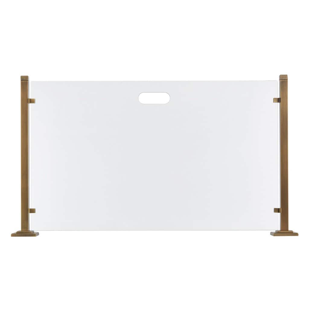 Κάλυψη Τζακιού Zogometal 559 Γυάλινη-Μπρονζέ 52x91cm Κάλυψη Τζακιού Zogometal 559 Γυάλινη-Μπρονζέ 52x91cm