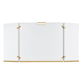 Κάλυψη Τζακιού Zogometal 561 Γυάλινη-Όρο Ματ 50x 22.5+53+22.5cm Κάλυψη Τζακιού Zogometal 561 Γυάλινη-Όρο Ματ 50x 22.5+53+22.5cm