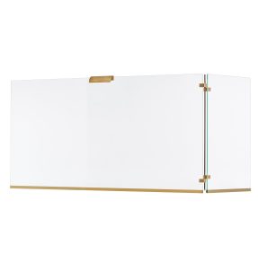 Κάλυψη Τζακιού Zogometal 563 Γυάλινη-Όρο Ματ 50x 90+40cm Κάλυψη Τζακιού Zogometal 563 Γυάλινη-Όρο Ματ 50x 90+40cm