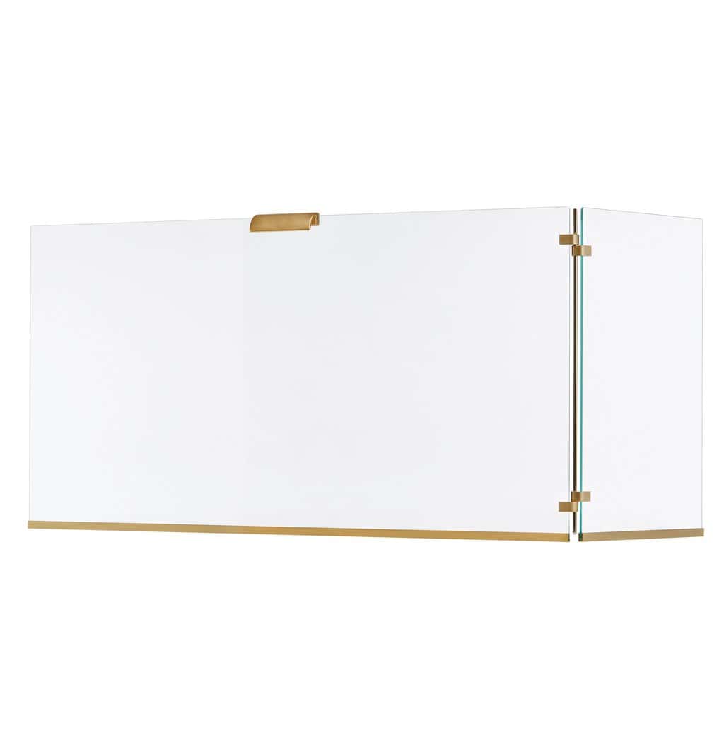 Κάλυψη Τζακιού Zogometal 563 Γυάλινη-Όρο Ματ 50x 90+40cm Κάλυψη Τζακιού Zogometal 563 Γυάλινη-Όρο Ματ 50x 90+40cm
