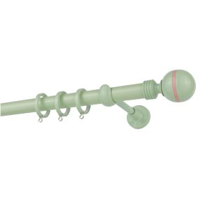 Κουρτινόξυλο Μεταλλικό Φ25 Zogometal CP0079 Φυστικί Γυαλιστερό