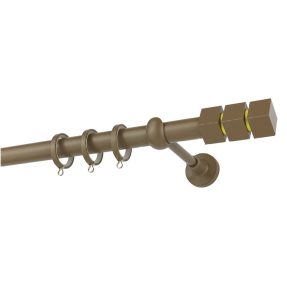 Κουρτινόξυλο Μεταλλικό Φ25 Zogometal CP0473 Καφέ Ελιάς Ματ Κουρτινόξυλο Μεταλλικό Φ25 Zogometal CP0473 Καφέ Ελιάς Ματ