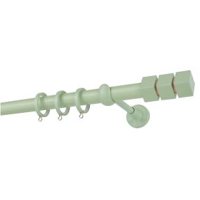 Κουρτινόξυλο Μεταλλικό Φ25 Zogometal CP0473 Φυστικί Γυαλιστερό
