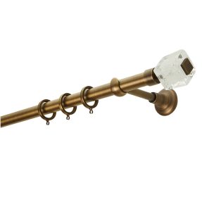 Κουρτινόξυλο Μεταλλικό Φ25 Zogometal PR4058 Μπρονζέ Κουρτινόξυλο Μεταλλικό Φ25 Zogometal PR4058 Μπρονζέ
