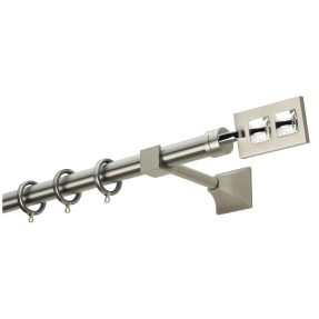 Κουρτινόξυλο Μεταλλικό Φ25 Zogometal PR4018 Νίκελ Ματ Κουρτινόξυλο Μεταλλικό Φ25 Zogometal PR4018 Νίκελ Ματ