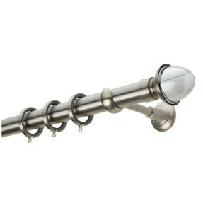 Κουρτινόξυλο Μεταλλικό Φ35 Zogometal CL0059 Νίκελ Ματ Κουρτινόξυλο Μεταλλικό Φ35 Zogometal CL0059 Νίκελ Ματ
