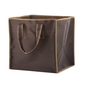 Ξυλοθήκη Τσάντα Zogometal BAG3 40x35x40εκ Καφέ