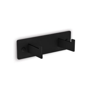 Κρεμάστρα Conset 1171 Μαύρη 2 Θέσεων Μεταλλική 13x4x5 cm Κρεμάστρα Conset 1171 Μαύρη 2 Θέσεων Μεταλλική 13x4x5 cm