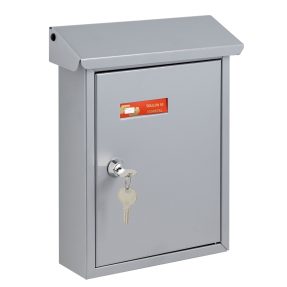Γραμματοκιβώτιο Viometal Toulon 95 Ασημί 21x7x27cm Γραμματοκιβώτιο Viometal Toulon 95 Ασημί 21x7x27cm