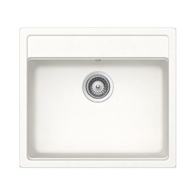 Νεροχύτης Κουζίνας Schock Cristalite Manhattan 30060-1301 Superwhite 57x51cm