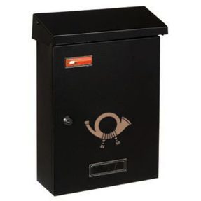 Γραμματοκιβώτιο Viometal Ανκόνα 250 Μαύρο 28x10x36cm Γραμματοκιβώτιο Viometal Ανκόνα 250 Μαύρο 28x10x36cm