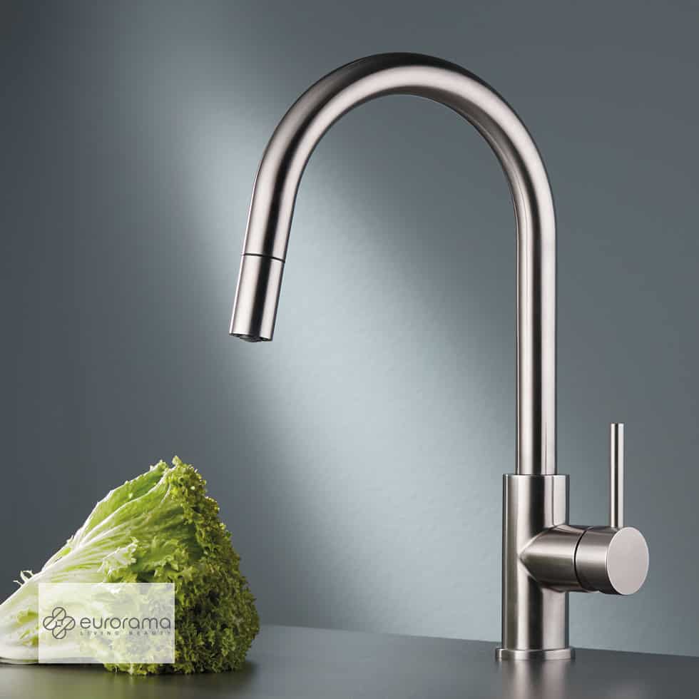 Μπαταρία Κουζίνας Eurorama 702600-411 Black Brushed Μπαταρία Κουζίνας Eurorama 702600-411 Black Brushed