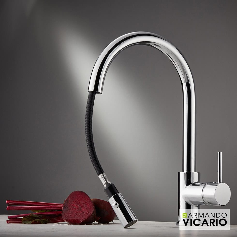 Μπαταρία Κουζίνας Armando Vicario Fluo 18780-1301 Superwhite Μπαταρία Κουζίνας Armando Vicario Fluo 18780-1301 Superwhite