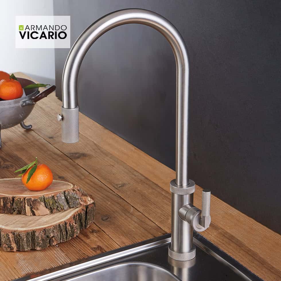 Μπαταρία Κουζίνας Armando Vicario Urban 400702-110 Inox Μπαταρία Κουζίνας Armando Vicario Urban 400702-110 Inox