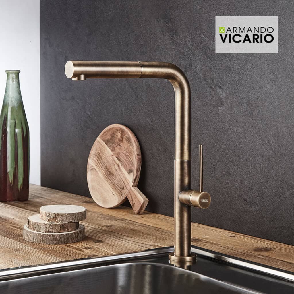 Μπαταρία Κουζίνας Armando Vicario Tozo 48580-221 Bronze Μπαταρία Κουζίνας Armando Vicario Tozo 48580-221 Bronze