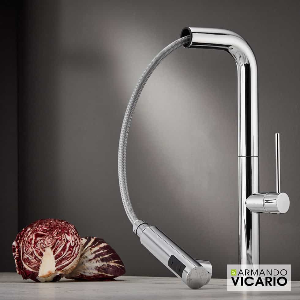 Μπαταρία Κουζίνας Armando Vicario Tozo 48580-100 Chrome Μπαταρία Κουζίνας Armando Vicario Tozo 48580-100 Chrome