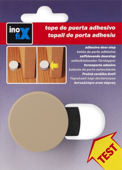 Στοπ πόρτας Inofix 2420-6 Μπεζ Αντιθορυβικό 24x40 mm Στοπ πόρτας Inofix 2420-6 Μπεζ Αντιθορυβικό 24x40 mm