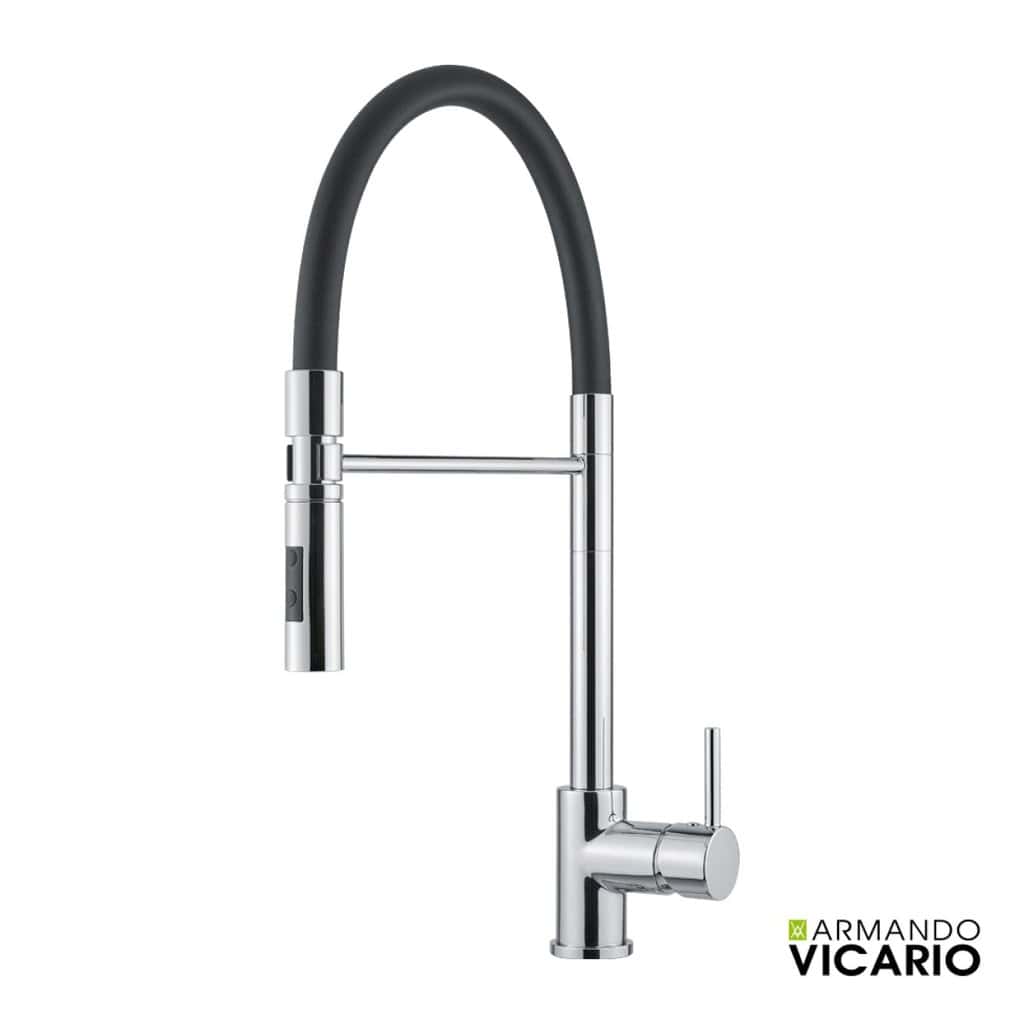 Μπαταρία Κουζίνας Armando Vicario Fluo 18680-100 Chrome Μπαταρία Κουζίνας Armando Vicario Fluo 18680-100 Chrome