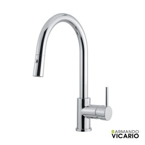 Μπαταρία Κουζίνας Armando Vicario Fluo 18780-100 Chrome Μπαταρία Κουζίνας Armando Vicario Fluo 18780-100 Chrome