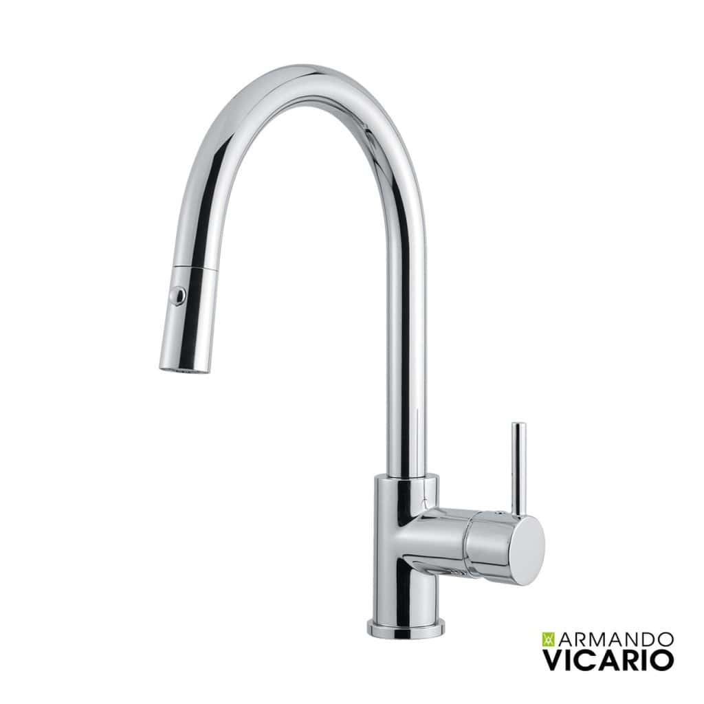 Μπαταρία Κουζίνας Armando Vicario Fluo 18780-100 Chrome Μπαταρία Κουζίνας Armando Vicario Fluo 18780-100 Chrome
