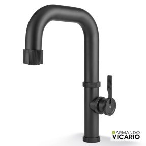 Μπαταρία Κουζίνας Armando Vicario Raw 400686-400 Black Matt Μπαταρία Κουζίνας Armando Vicario Raw 400686-400 Black Matt