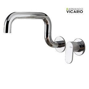 Μπαταρία Κουζίνας Τοίχου Armando Vicario Laundry 400747-100 Chrome Μπαταρία Κουζίνας Τοίχου Armando Vicario Laundry 400747-100 Chrome