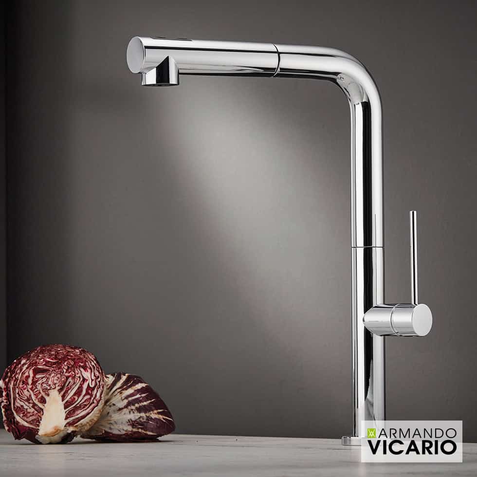 Μπαταρία Κουζίνας Armando Vicario Tozo 48580-100 Chrome Μπαταρία Κουζίνας Armando Vicario Tozo 48580-100 Chrome