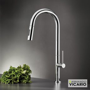 Μπαταρία Κουζίνας Armando Vicario Tozo 48780-100 Chrome Μπαταρία Κουζίνας Armando Vicario Tozo 48780-100 Chrome