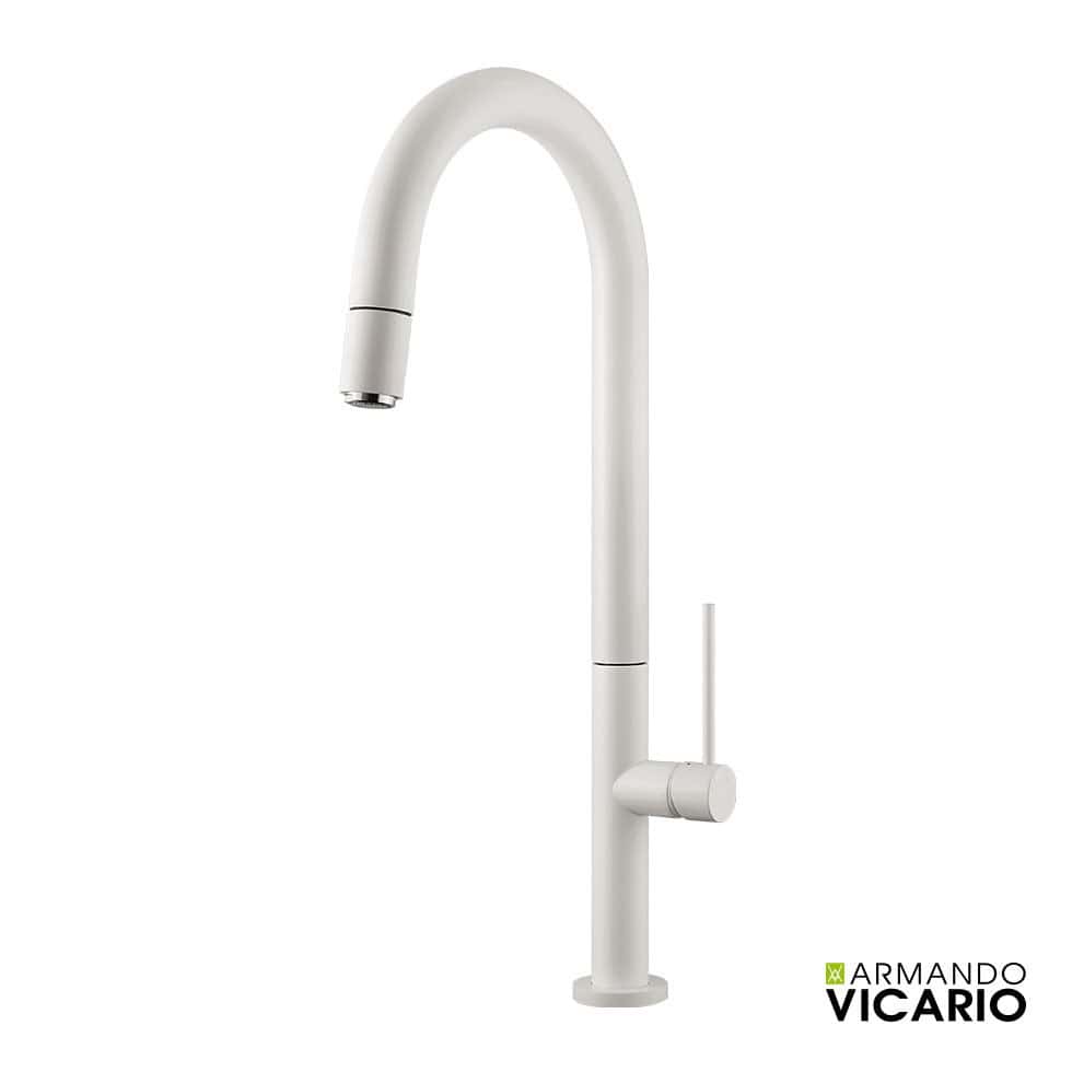 Μπαταρία Κουζίνας Armando Vicario Tozo 48780-300 White Matt Μπαταρία Κουζίνας Armando Vicario Tozo 48780-300 White Matt