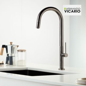 Μπαταρία Κουζίνας Armando Vicario Tozo 48780-410 Black Brushed Μπαταρία Κουζίνας Armando Vicario Tozo 48780-410 Black Brushed