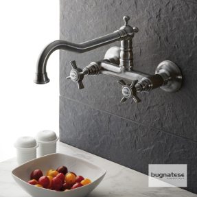 Μπαταρία Κουζίνας Τοίχου Bugnatese Princeton 852-110 Inox Μπαταρία Κουζίνας Τοίχου Bugnatese Princeton 852-110 Inox
