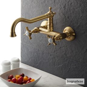 Μπαταρία Κουζίνας Τοίχου Bugnatese Princeton 852-220 Bronze Μπαταρία Κουζίνας Τοίχου Bugnatese Princeton 852-220 Bronze