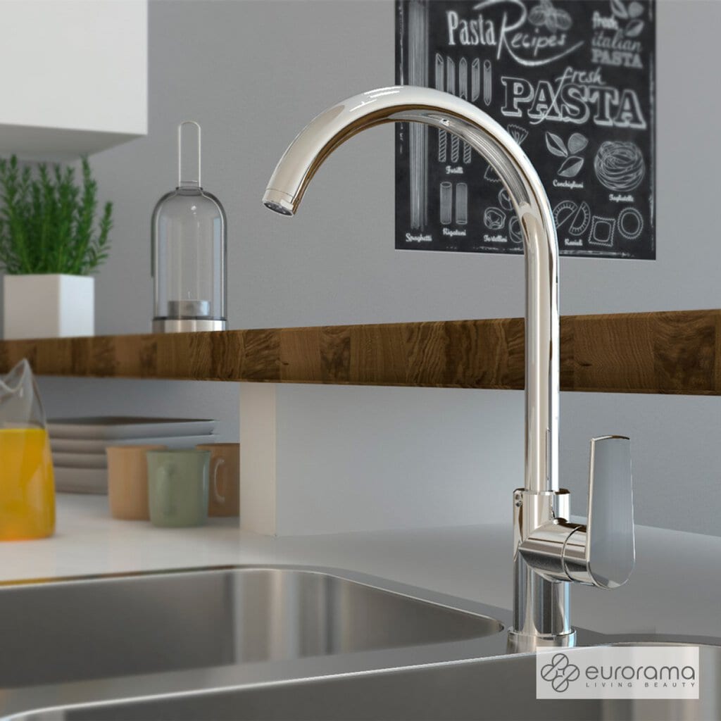 Μπαταρία Κουζίνας Eurorama Klint 142528-100 Chrome Μπαταρία Κουζίνας Eurorama Klint 142528-100 Chrome