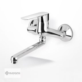Μπαταρία Κουζίνας Τοίχου Eurorama Viva 143400-100 Chrome Μπαταρία Κουζίνας Τοίχου Eurorama Viva 143400-100 Chrome