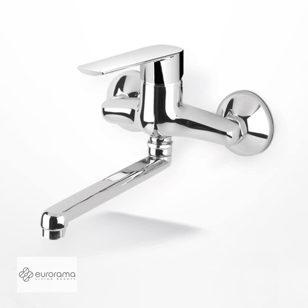 Μπαταρία Κουζίνας Τοίχου Eurorama Viva 143400-100 Chrome Μπαταρία Κουζίνας Τοίχου Eurorama Viva 143400-100 Chrome