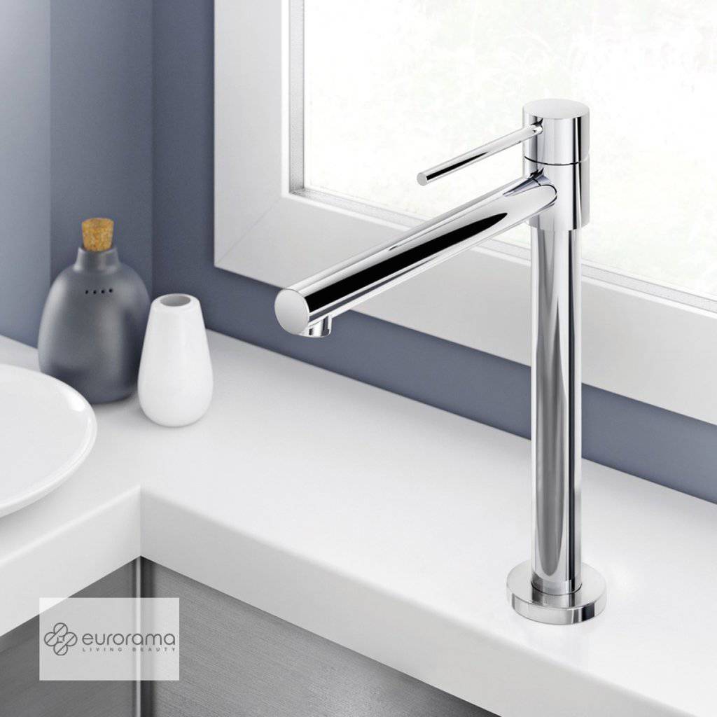 Μπαταρία Κουζίνας Eurorama Tonda 145705-100 Chrome Μπαταρία Κουζίνας Eurorama Tonda 145705-100 Chrome