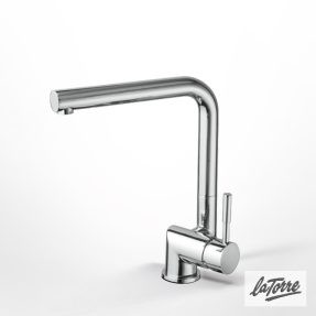 Μπαταρία Κουζίνας La Torre Tech 12115-100 Chrome Μπαταρία Κουζίνας La Torre Tech 12115-100 Chrome
