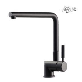 Μπαταρία Κουζίνας La Torre Tech 12115-400 Black Matt Μπαταρία Κουζίνας La Torre Tech 12115-400 Black Matt