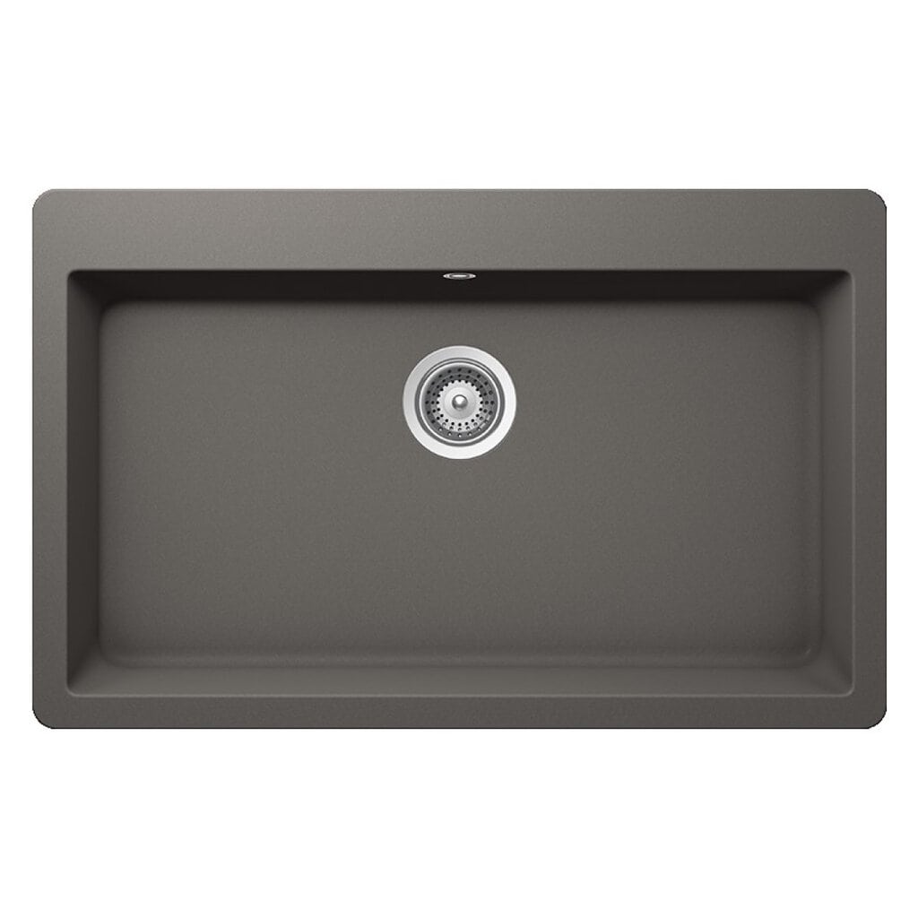 Νεροχύτης Κουζίνας Schock Cristadur Mono 15090-1442 Silverstone 83.8x53cm Νεροχύτης Κουζίνας Schock Cristadur Mono 15090-1442 Silverstone 83.8x53cm