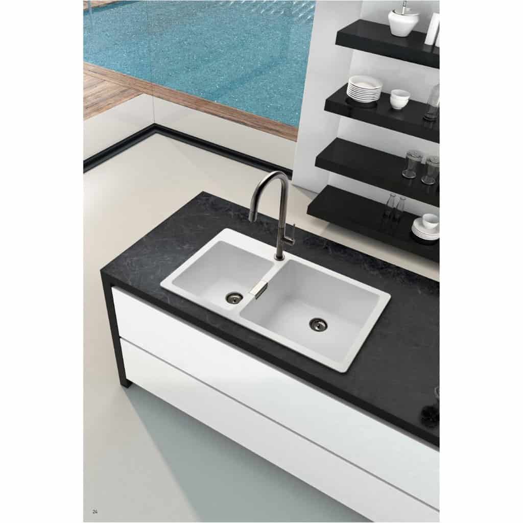 Νεροχύτης Κουζίνας Schock Cristadur Mono 15290-1402 Puro 86x50cm Νεροχύτης Κουζίνας Schock Cristadur Mono 15290-1402 Puro 86x50cm