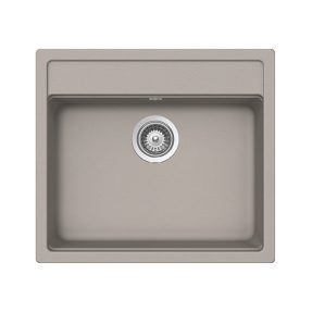 Νεροχύτης Κουζίνας Schock Cristalite Manhattan 30060-1451 Concrete Beton 57x51cm Νεροχύτης Κουζίνας Schock Cristalite Manhattan 30060-1451 Concrete Beton 57x51cm